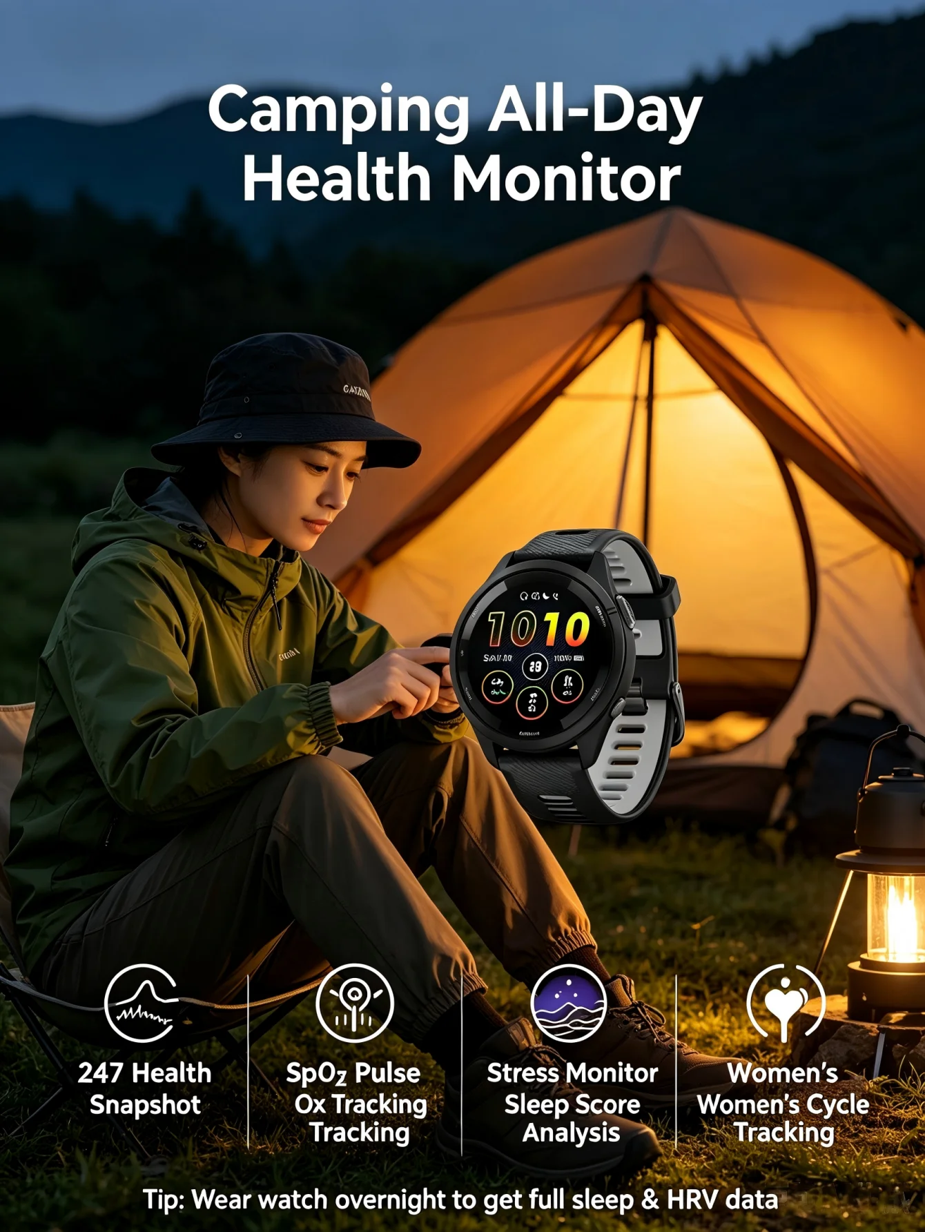 Garmin Forerunner 265 Outdoor GPS Smartwatch - Image 7