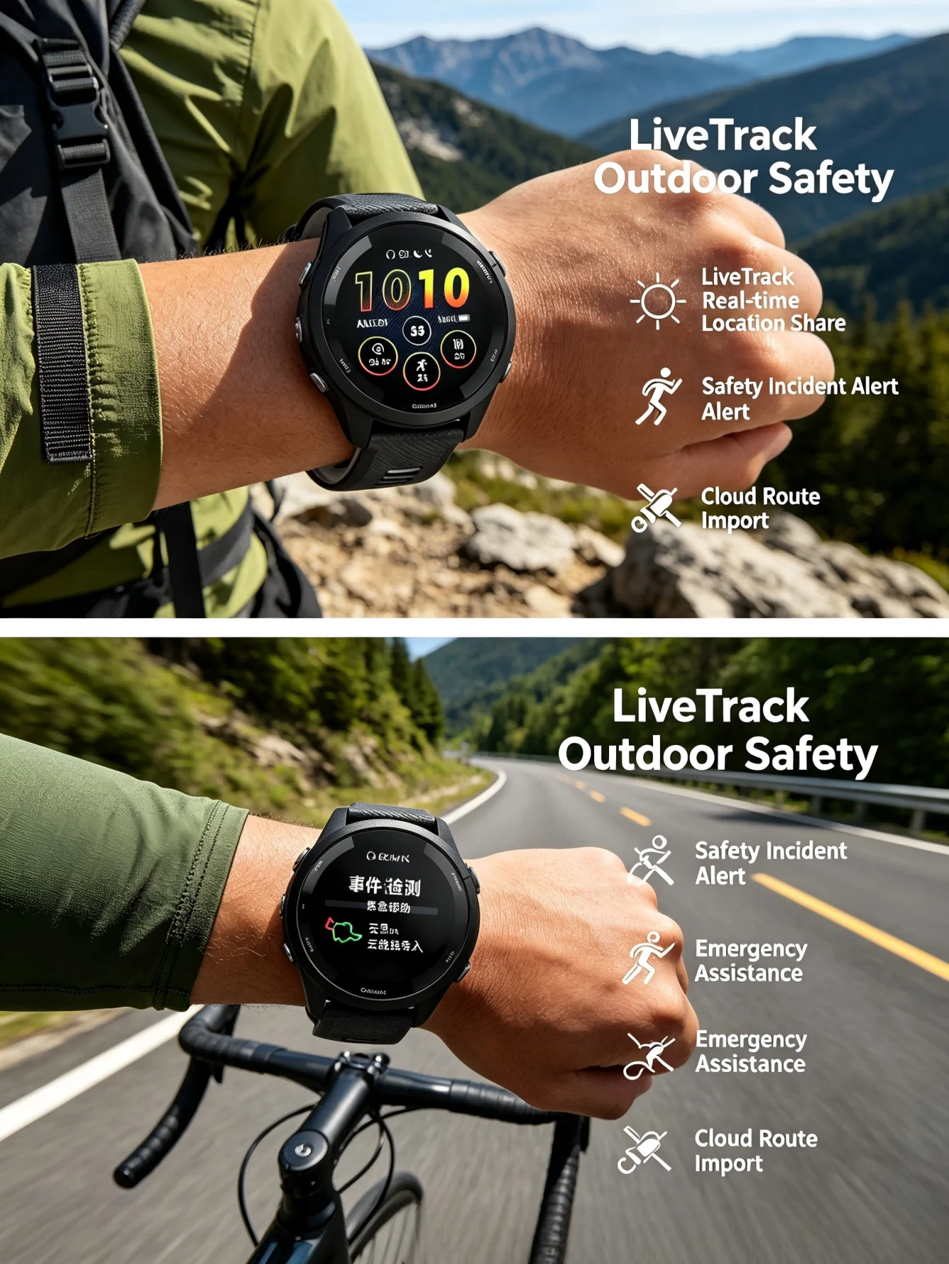 Garmin Forerunner 265 Outdoor GPS Smartwatch - Image 4