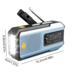 Emergency Solar Hand Crank NOAA Weather Radio - Thumbnail Image 8