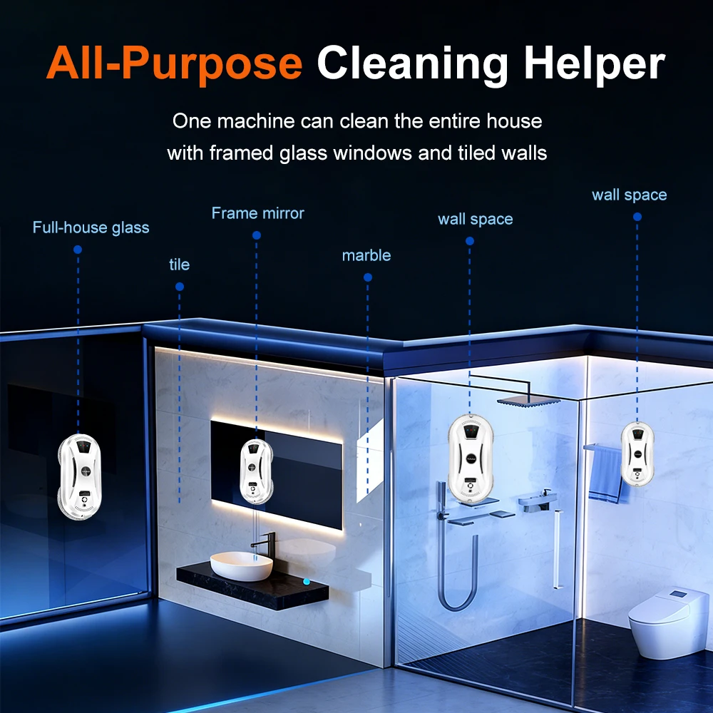 PuRuiKai Ultra Thin Window Cleaning Robot - Image 5